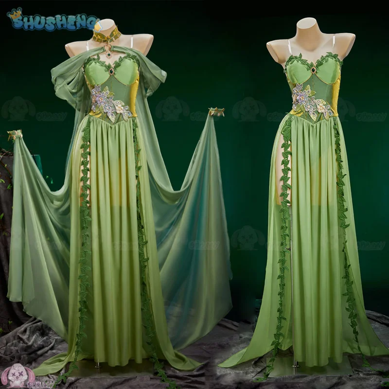 

Эльф 2025, новый женский комплект, костюм эльфа, волшебник, потому что из Оз, драматический сценический костюм, платье для девочек, косплей, Хэллоуин, Рождественский подарок