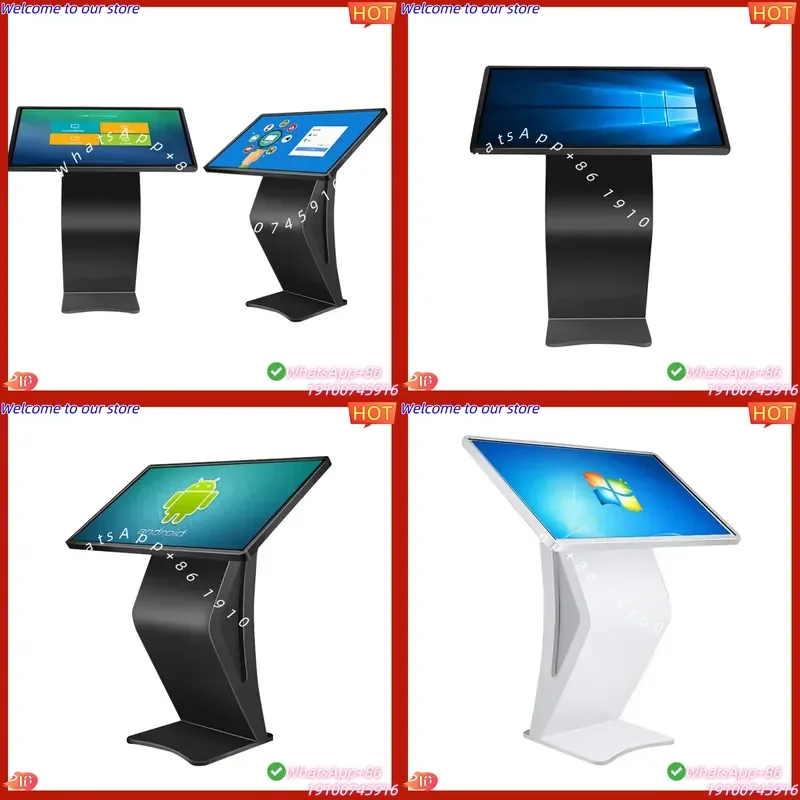 CECertificate 55inch Interactive Touch All in One Kiosk Android Way Finder 3g/4g Wifi Touch Screen Kiosk for Shopping Mall