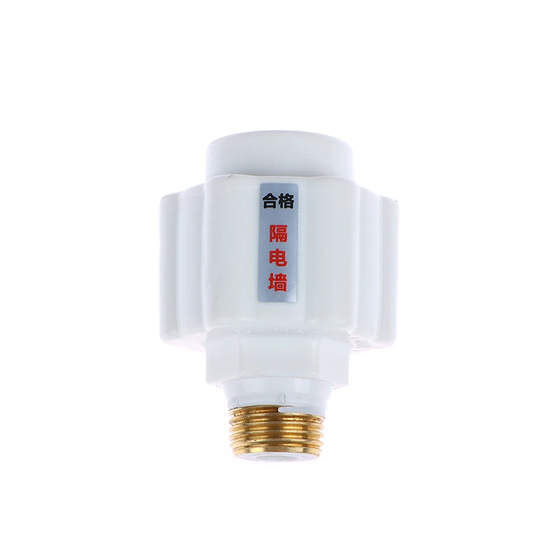 1Pc Electric Water Heater Electrical Wall Joints Leakage Valve Home Shower Anti-Electric Shock Protection Wall Device