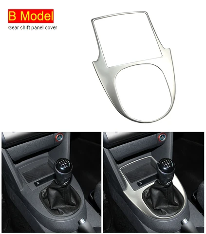 Стайлинг автомобиля для VW Volkswagen Touran 2011-2015, подставка для рук, украшение панели шестерни, наклейка на шестерни, отделка интерьера, автоаксессуары