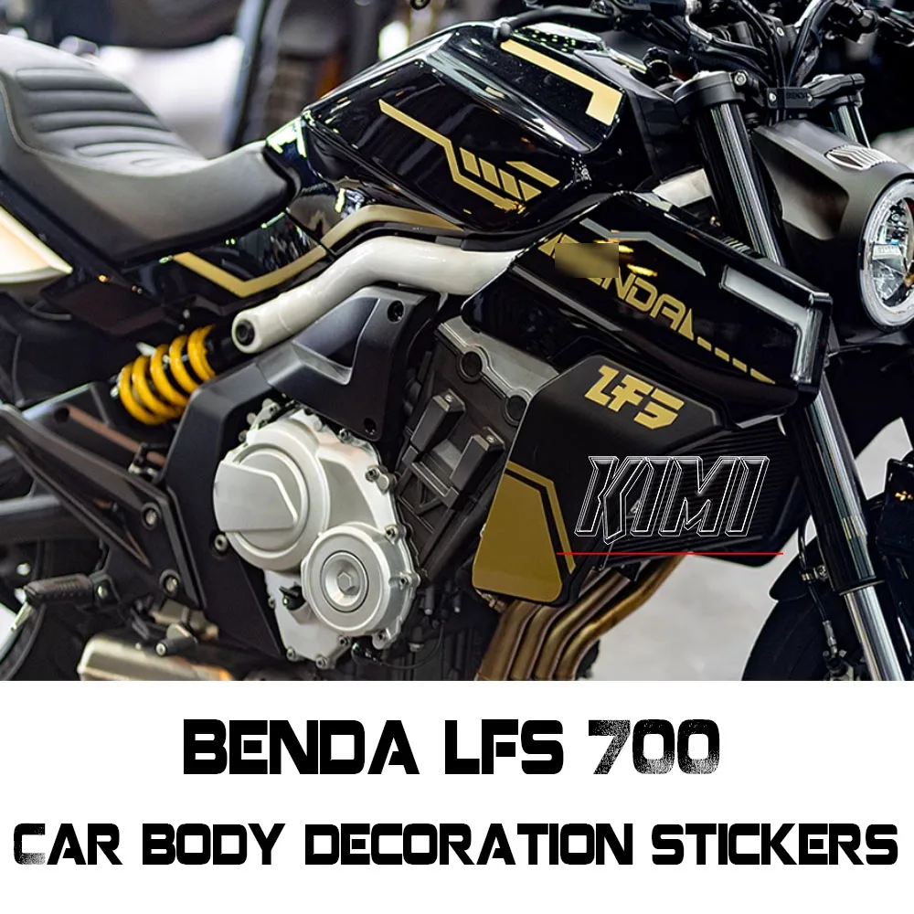 

FOR BENDA LFS 700 Motorcycle Monochrome Sticker Decal Body Protection Sticker Decorative Sticker Modified Accessories