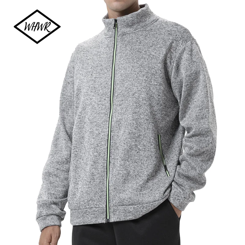 

Mens Zipper Stand Collar Jacket Sweatshirt Contrast Color Outwear Basic Daily Streetwear lightweight Outdoor Solid Coats S-3XL