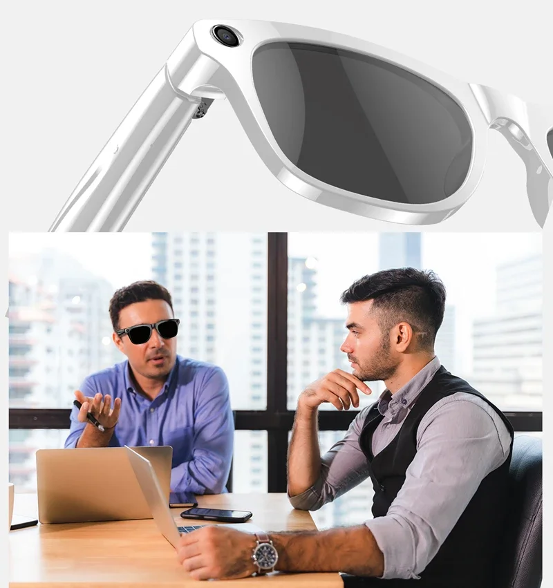 XIAOMI Ai Smart Glasses Camera 6K HD Mini Camera Bluetooth Call Voice Assistant Control Smart Sports Wearable Camera Glasses - Image 3