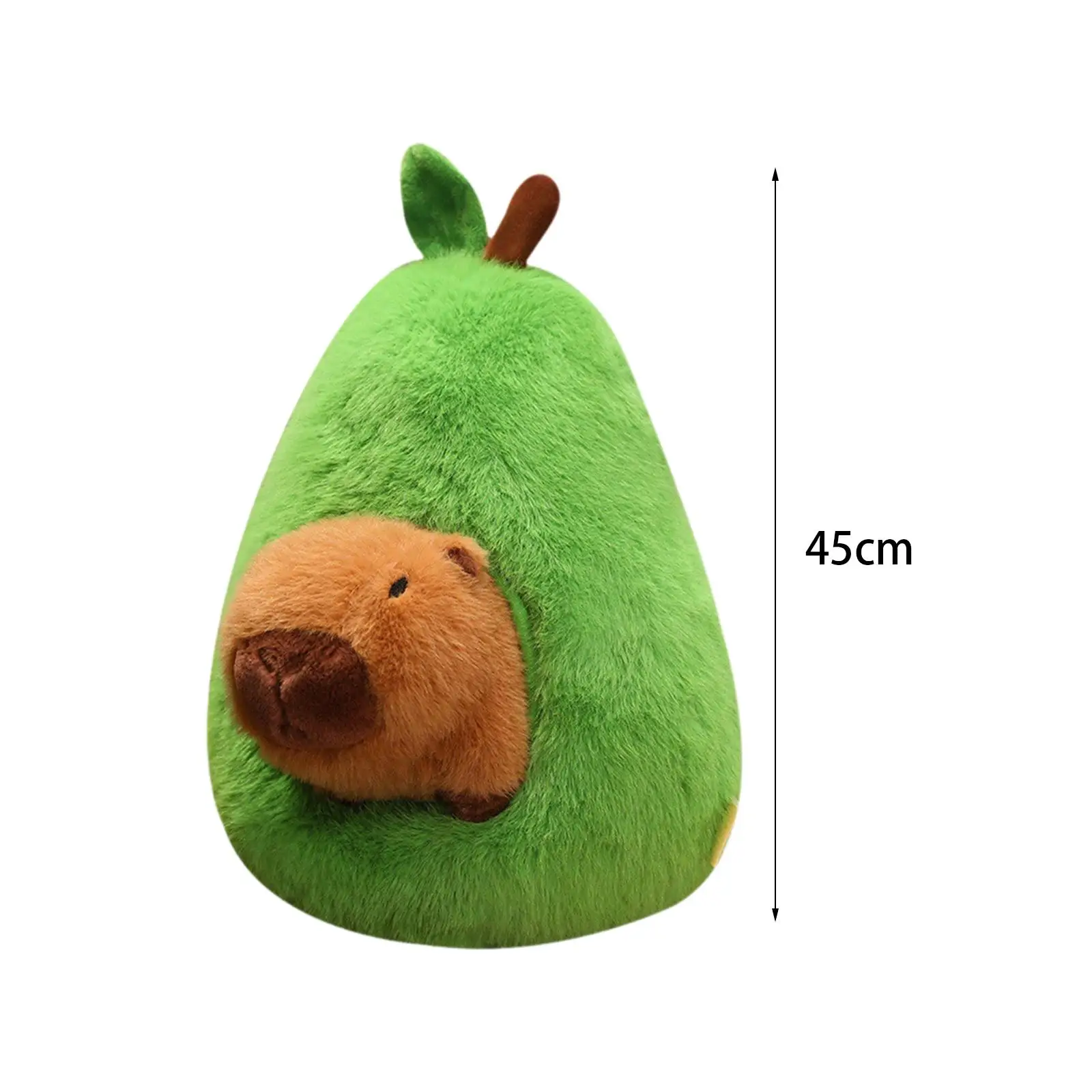 ของเล่นตุ๊กตา Capybara ตุ๊กตาสัตว์ Capybara, ตุ๊กตา Capybara ตุ๊กตาสบาย Snuggling ตุ๊กตา Capybara ตุ๊กตาสัตว์สําหรับครอบครัว