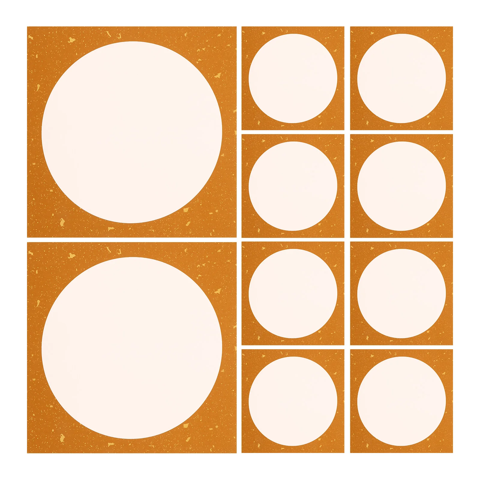 

10 Sheets Calligraphy Paper Rice China Snowflake Gold Practice Chinese Character Training