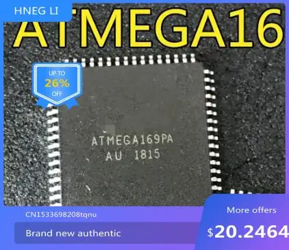 

IC new original ATMEGA169PA-AU