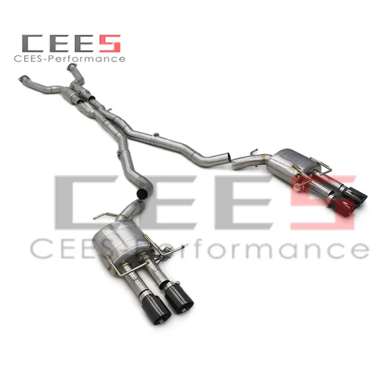 

CEES Automotive Catback Exhaust System Racing Sport Car Stainless Steel Valved Exhaust Pipes For BMW M5 E60 5.0 2003-2010