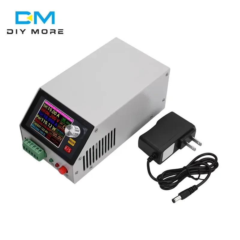

150W 20A Battery Capacity Tester 2.4 Inch Color Screen CNC Type Electronic Load Power Discharge Tester with US Adapter