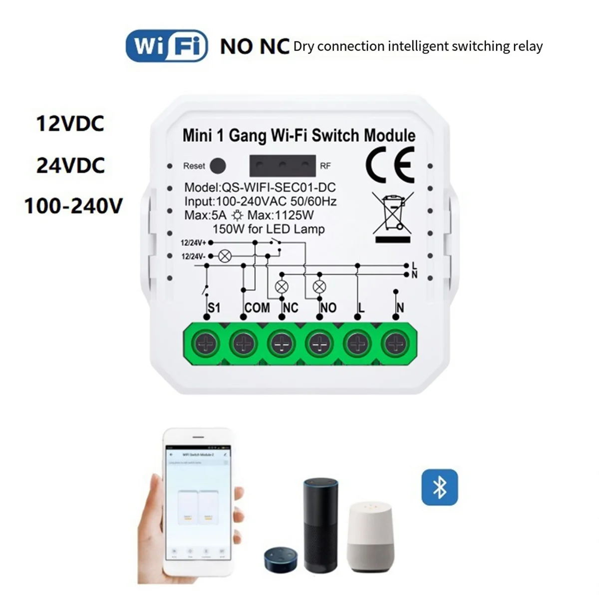 

M85K Tuya ZigBee Smart Switch Module with Remote Control Smart Home DIY Breaker Relay Work for