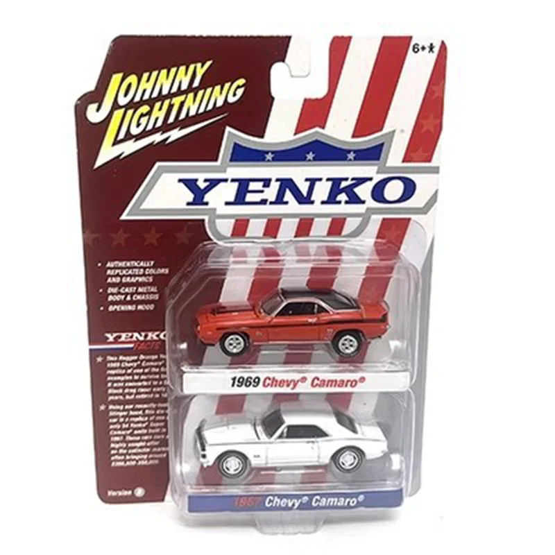 2023 Johnny Lightning 1/64th Diecast Cars 2 Car Set YENKO Set Alloy Model Children\'s Toys Collect Limited Edition