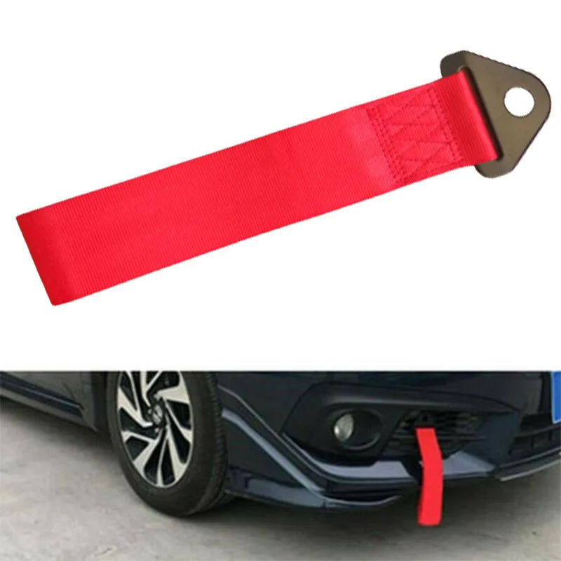 High-Strength Nylon Tow Strap Universal Car Racing Tow Ropes Auto Trailer Ropes Auto Trailer Ropes Bumper Trailer Towing Straps