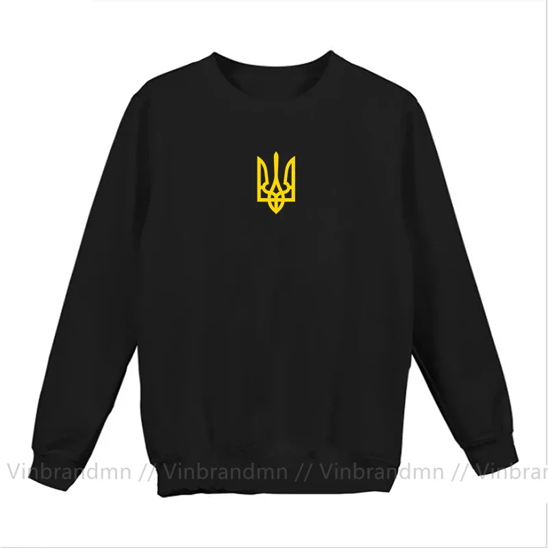 

Ukrainian Sweatshirt Men's Clothes Zelensky Ukraine Coat of Arm Hoodies Male Pullover Spring Crewneck Sweatshirts Streetwear