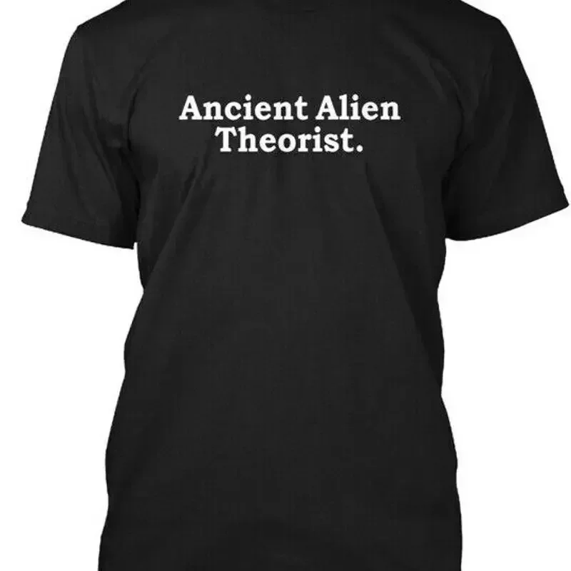 Funny Ancient Alien Theorist Astronaut Tourist T Shirt Made in USA Size S to 5XL