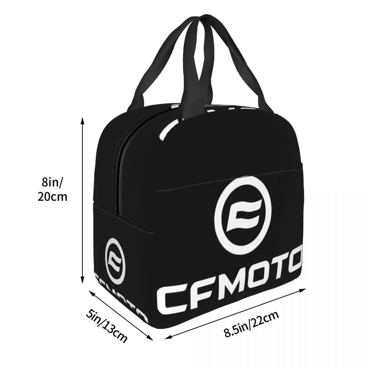 CFMOTO-Bolsa de almuerzo con logotipo oficial Unisex, fiambrera portátil con aislamiento, Bento Box para alimentos