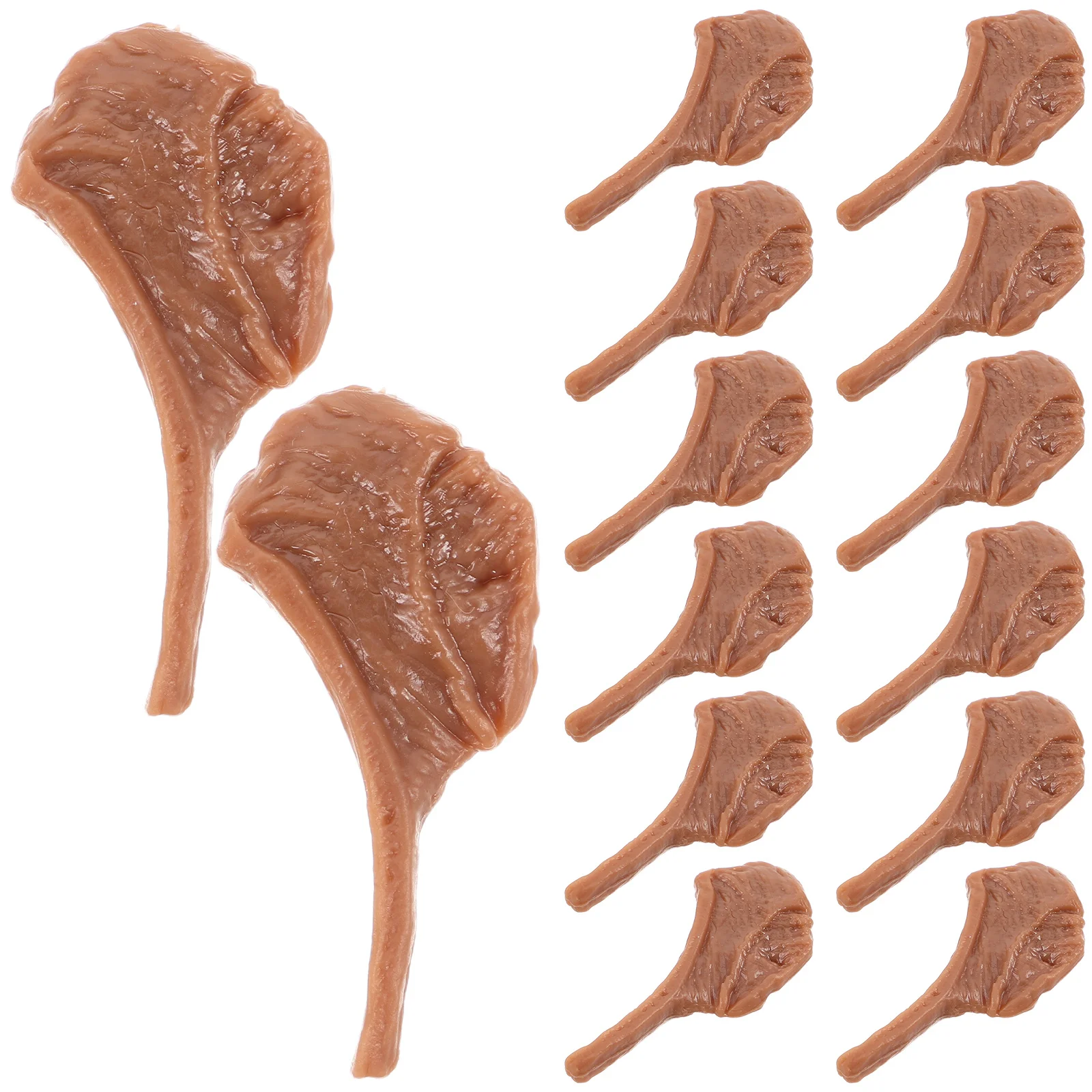 

50Pcs Miniature Fake Steak Realistic Fake Meat High Simulation Kitchen Decoration Photography Food Prop Display