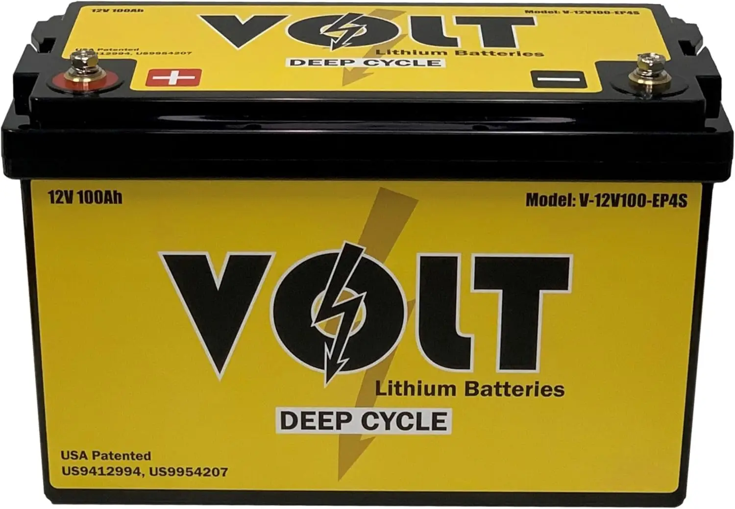 

Lithium 12V 100Ah LiFePO4 Deep Cycle Battery - Perfect for Bass Boats, Trolling Motors, RVs, Solar Energy Storage