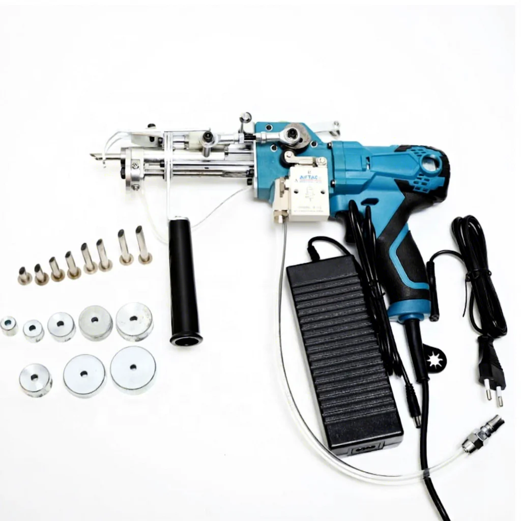 Wholesaler Upgrade Cut Loop Long Pile Carpet Pneumatique Machine Rug Hand air Ak-3 AK-III Pneumatic Tufting Gun for Industry