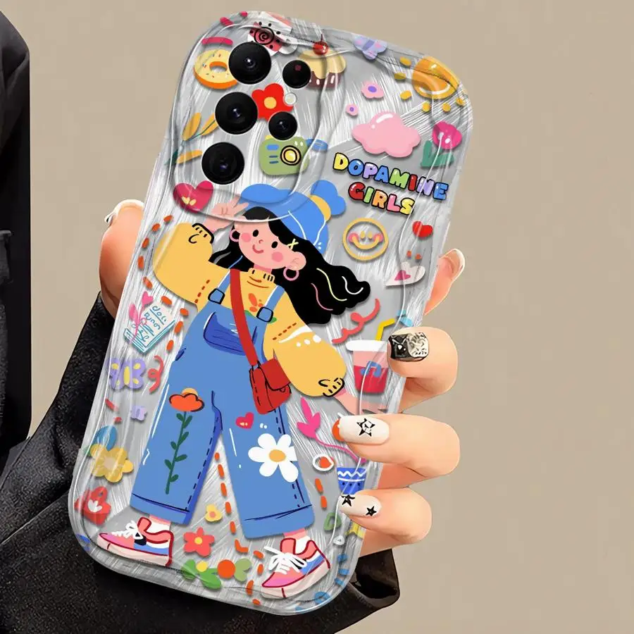 حافظة لهاتف سامسونج جالاكسي S20 FE S21 S22 FE Plus Ultra S23 S24 S25 Plus حافظة فوندا فائقة النعومة