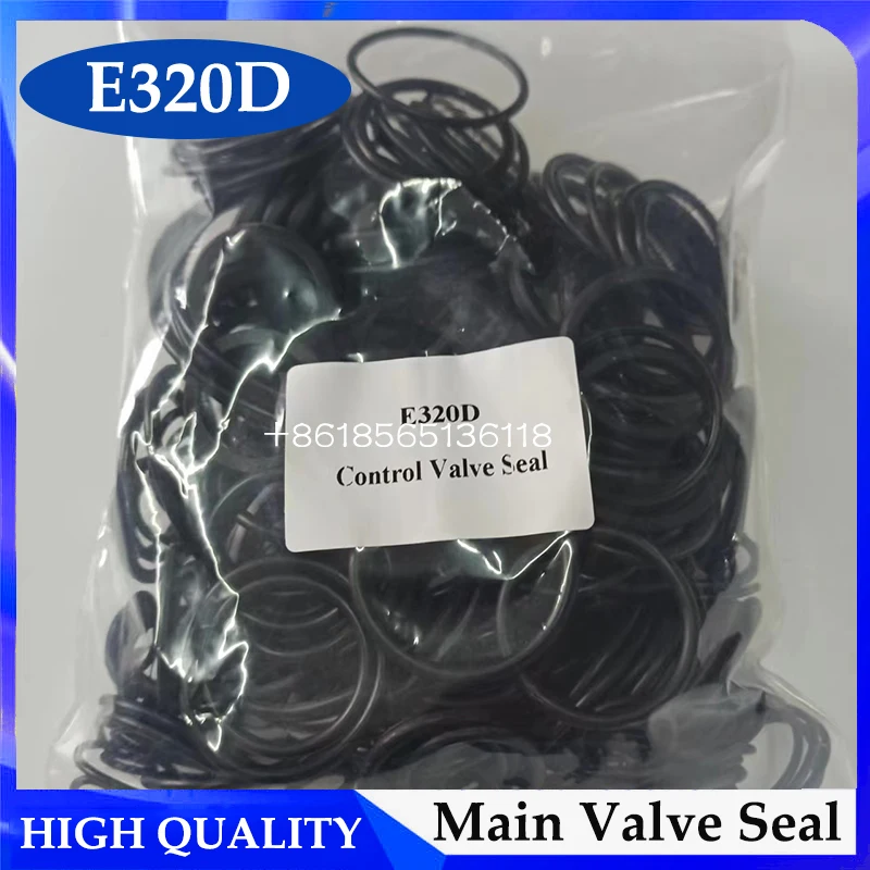 

E320D Control Valve Seal Kit for 320D Excavato Main Valve Seal Repair Kit O-Ring