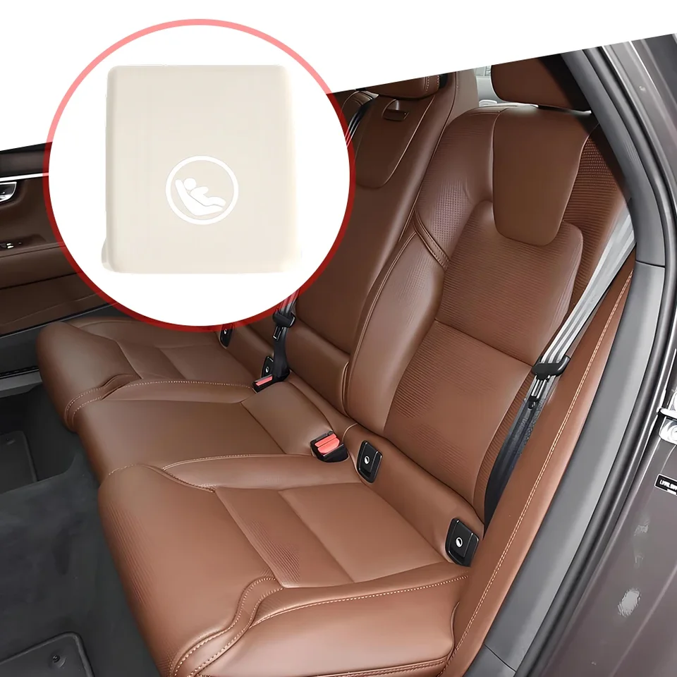Achter Kinderzitje Isofix Mount Cap Cover 31685072 31685074 Compatibel Met Volvo V60 XC40 XC60 S90 Achterbank Haak Isofix Cover Kinderbeveiliging