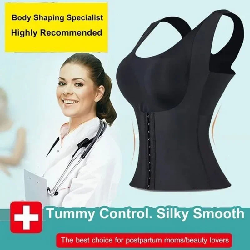 

Women Clothes Straightening Back Keep Your Chest Up Flat Abdomen Waist Retraction Breasted Bodysuit