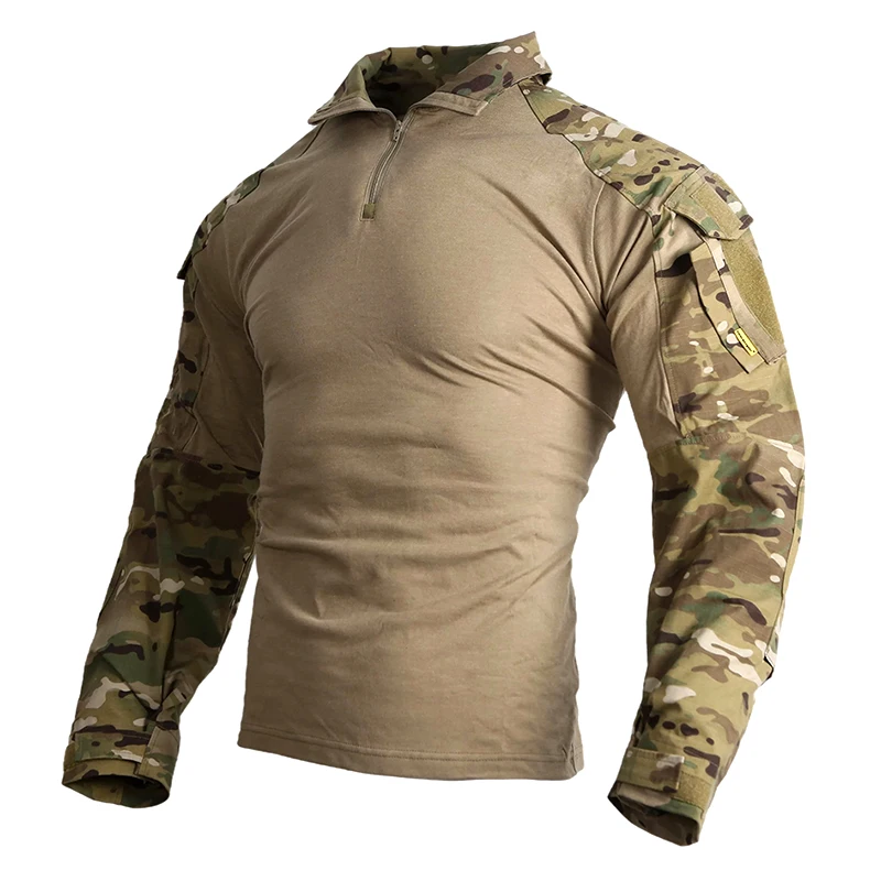 Imagem -02 - Emersongear Tático g3 Conjuntos Uniformes de Combate 2023 Ternos dos Homens Camisa Calças Topos Dever Carga Calças Caça ao ar Livre Caminhadas Camo mc