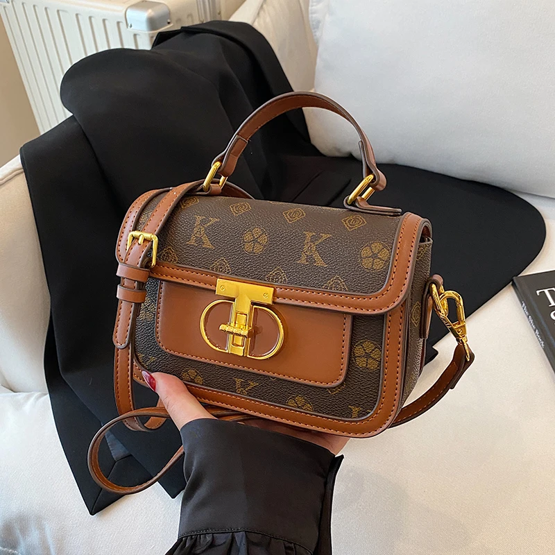 

Шикарная и модная женская сумка через плечо, роскошная брендовая известная дизайнерская кожаная сумка через плечо, классическая элегантная