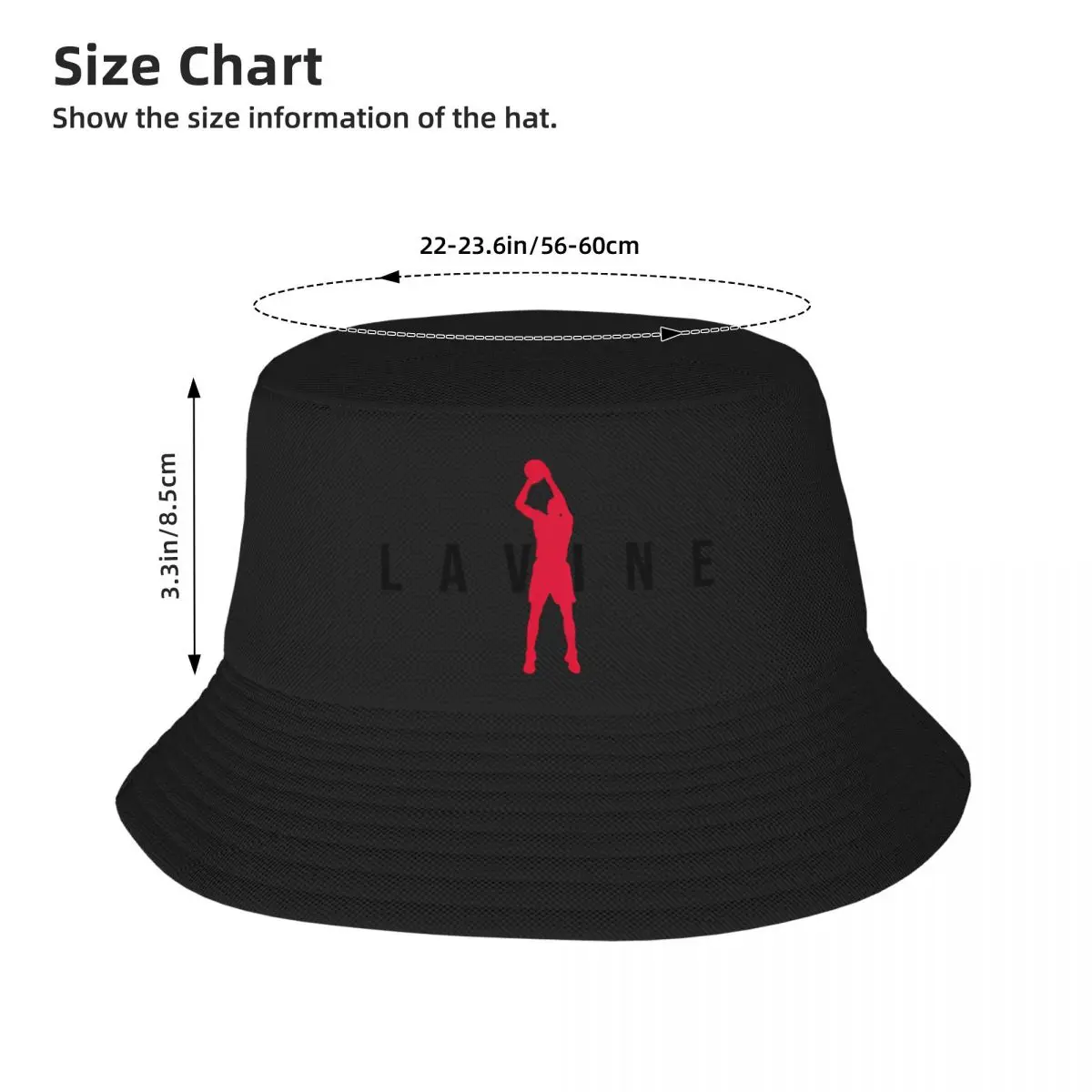 Zach LaVine-Chicago Illinois - Bulls Basketball 2024 A Adult Fisherman's Hat A Bucket Hat