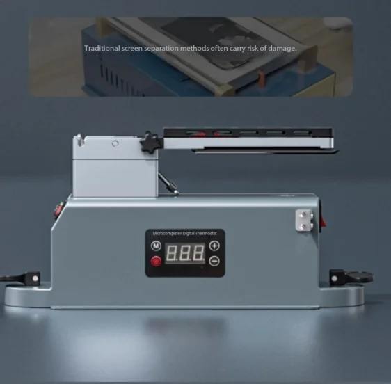 TBK-988X Screen Heater and Separator, Curved LCD Glass Separator, Smartphone LCD Repair, Edge Screen Separator