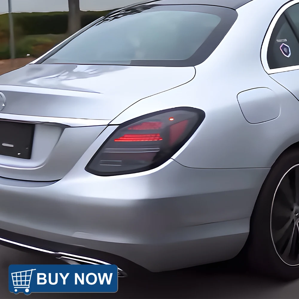 لبنز C-Class W205 2015-2021 مجموعة المصابيح الخلفية التلقائية ترقية LED جميع التصميم الجديد جميع أدوات التوصيل والتشغيل الجديدة