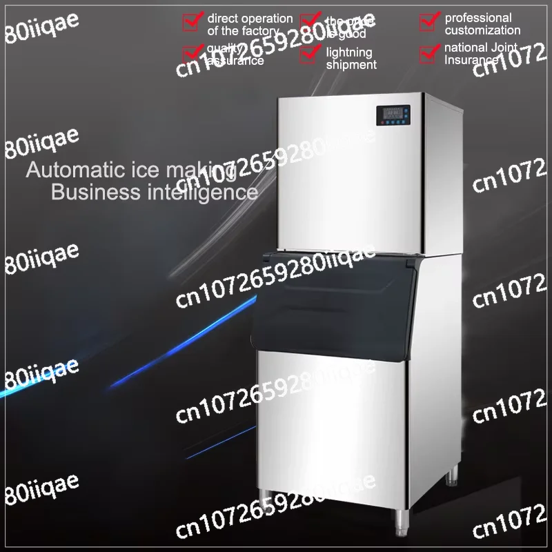 High Productivity Commercial 500kg Ice Maker Various Capacity Crystal Tube Ice