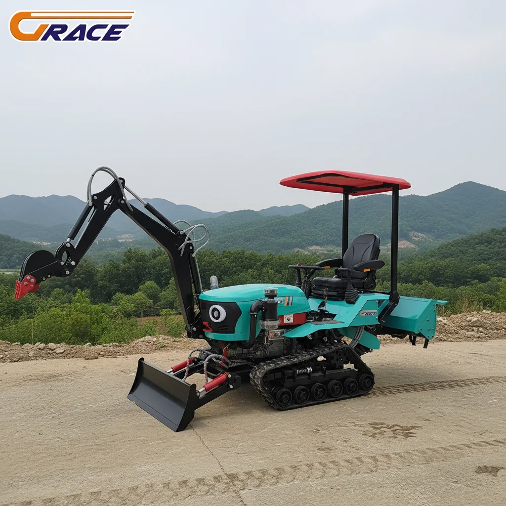 

Customize Small Tractor Multipurpose Easy Operation For Farm Cultivation Factory Direct Supply