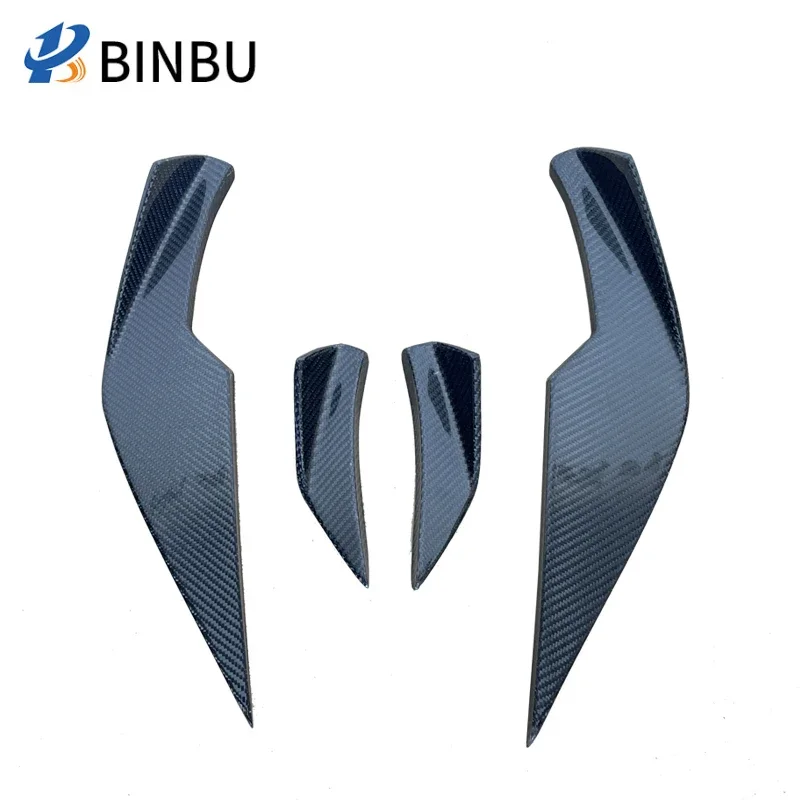 FOR BMW M3M4 carbon fiber front bumper wind knife car modification G80 G82 G83 dry carbon decoration decorative parts body kit