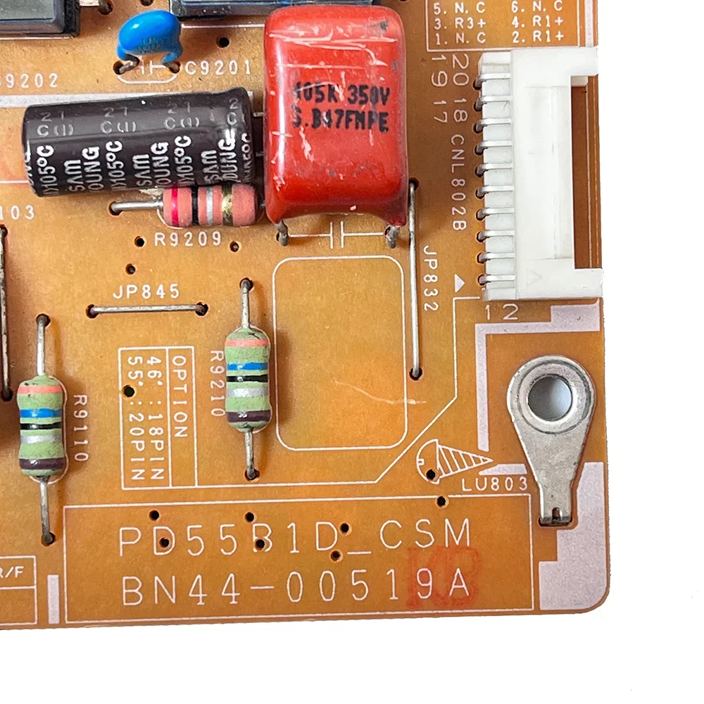 BN44-00519A PD55B1D_CHS PSLF121D04A Power Supply Board is for UA50ES6200M UE50ES6100W UE50ES63000U UE55ES6100W UE55ES6300U TV