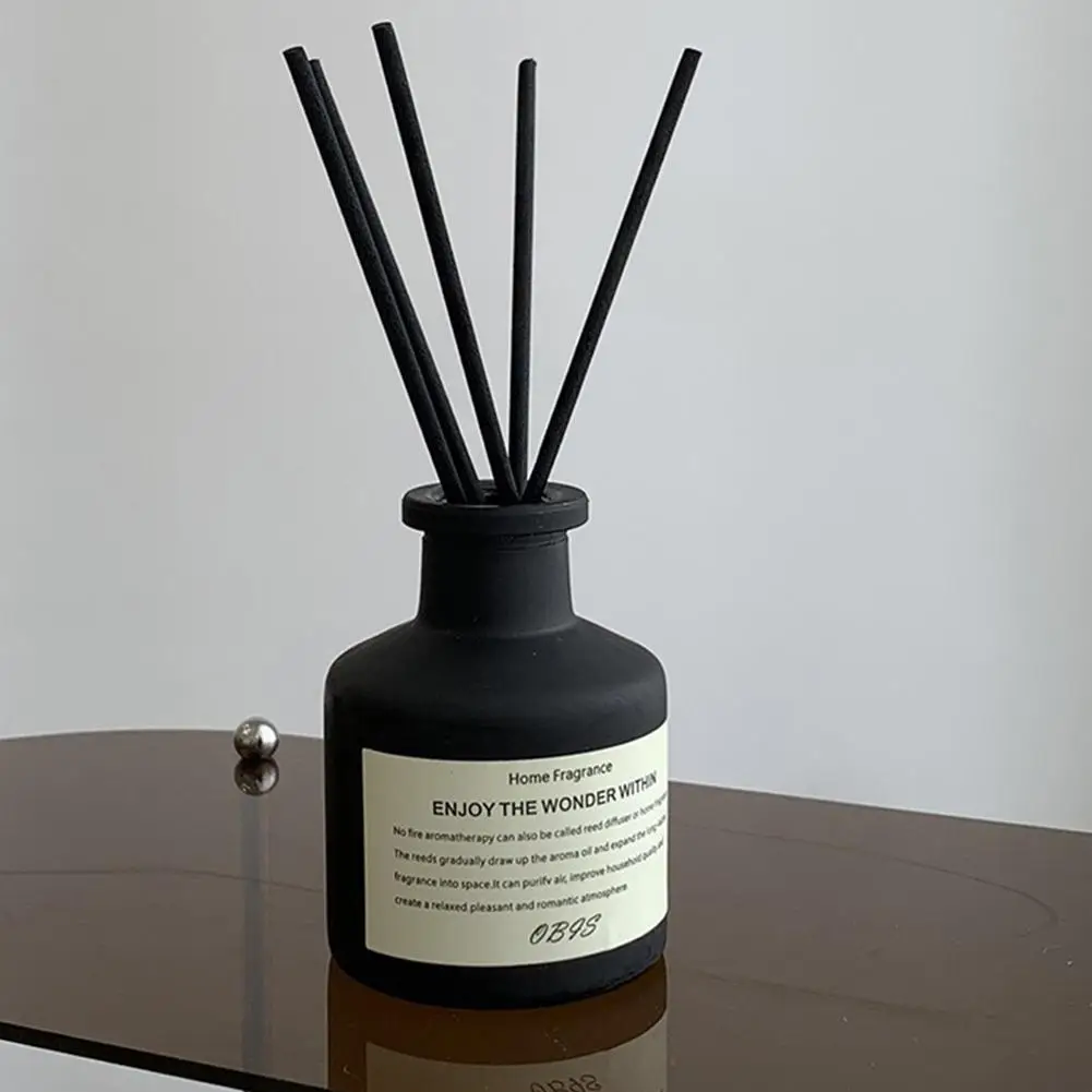 50 مللي غرفة عطر منزلية عديمة اللهب فريزيا الياسمين الناشر غرفة الهواء ريد النفط العطر المنزل المعطر عصا مع D7L6 #2