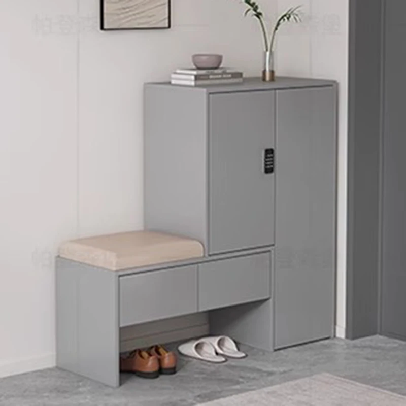 

Modern Designer Shoe Cabinet Organizer Storage Mobile Wooden Luxury Vertical Shoe Shelf Slippers Archivadores Hotel Furniture