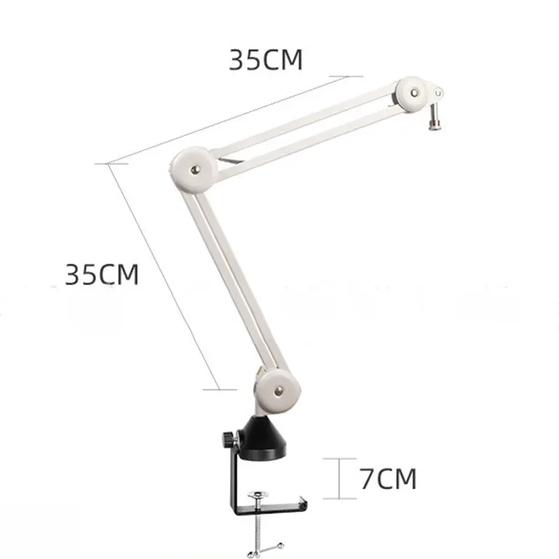 NB35 microphone live universal cantilever metal bracket recording K song microphone desktop bracket