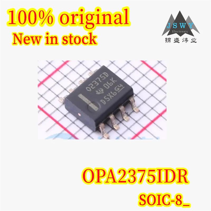 

(5/20PCS) OPA2375IDR OPA2375 2375D SOP-8 Dual High Precision Op Amp Chip 100% Brand New Original In Stock Fast Shipping