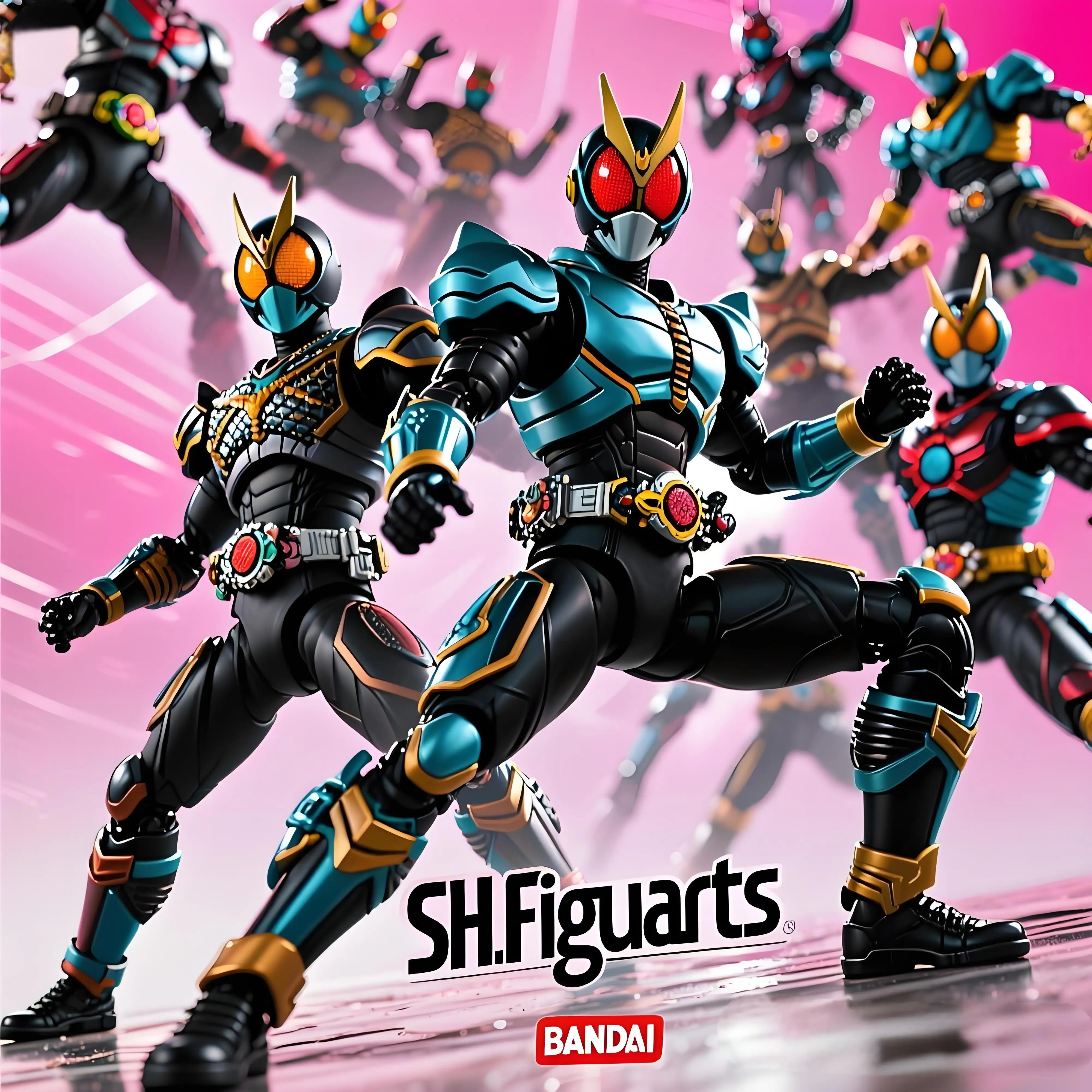 

Bandai Original SHF Shinkocchou Seihou Kamen Rider Faiz, 20th Anniv. Lottery Special Packaging Accel Form Hobbyist Exclusive Kit