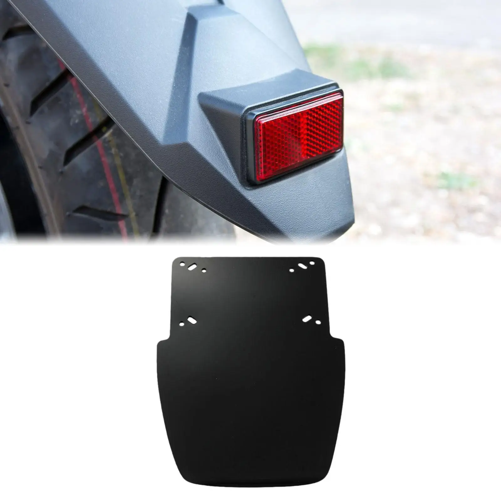 

Motorcycle Rear Mudguard Accessories Black Direct Replace Professional Mudflap Motorcycle Rear Fender for Ryker Rally
