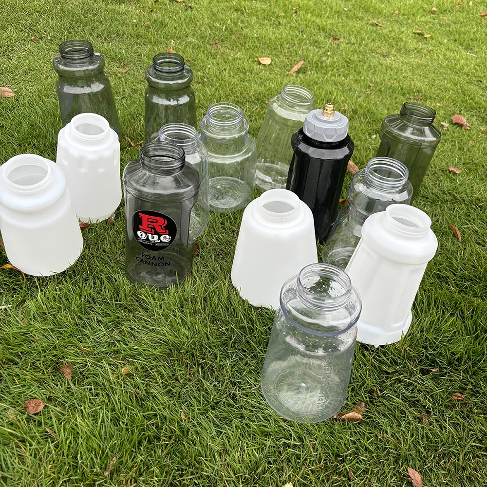 Snow Foam Lance Transparent Bottle Foam Cannon for High Pressure Washer Tank Kettle 1000ml 32oz Soap Gun Bottle Container