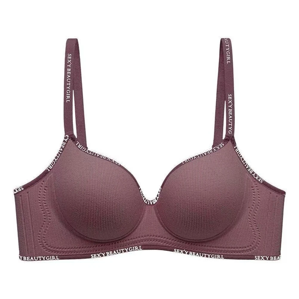 Reggiseno leggero senza cuciture da donna con spalline regolabili Design wireless per petto piccolo e stile di vita attivo