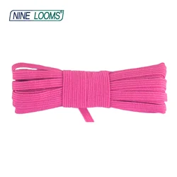 NINE LOOMS Skinny Knitting Elastic 4mm Solid Spandex Band String Cord Headband Hair Tie Underwear Dress Sewing Trims 2 5 10 Yard