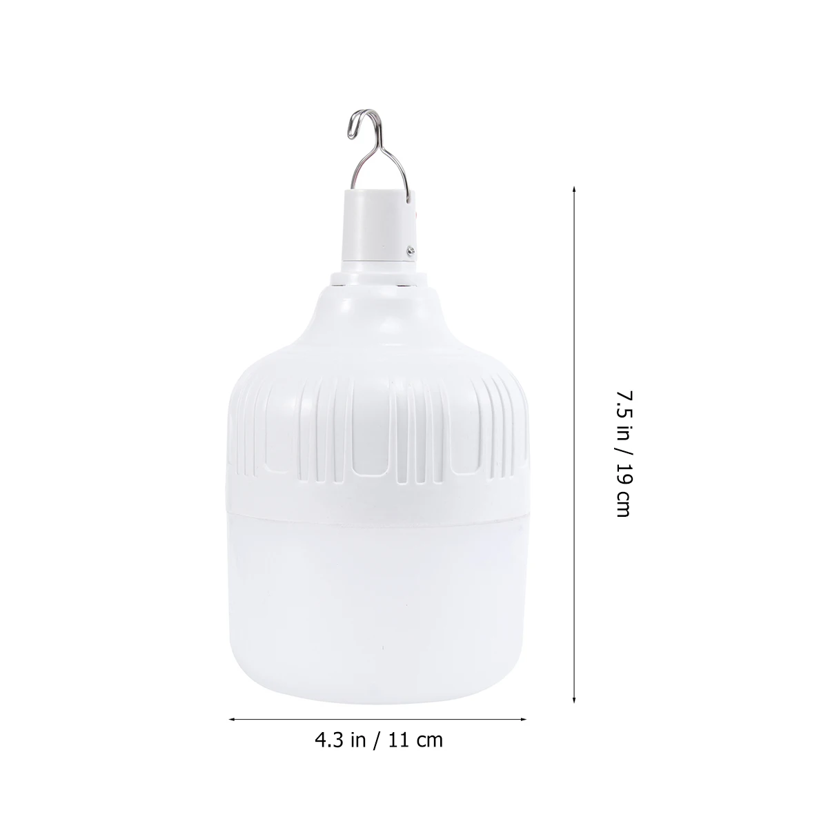 

Rechargeable LED Bulb High Brightness USB Camping Light Portable Lantern White Hook Emergency Waterproof Outdoor Lamp Tube