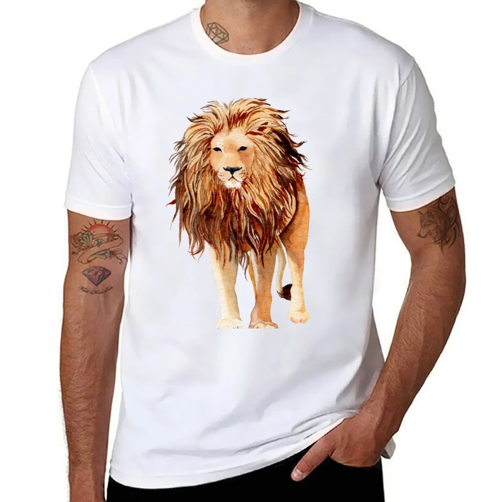 

Lion T-Shirt t shirt for man t shirts for man graphic funny T-Shirt