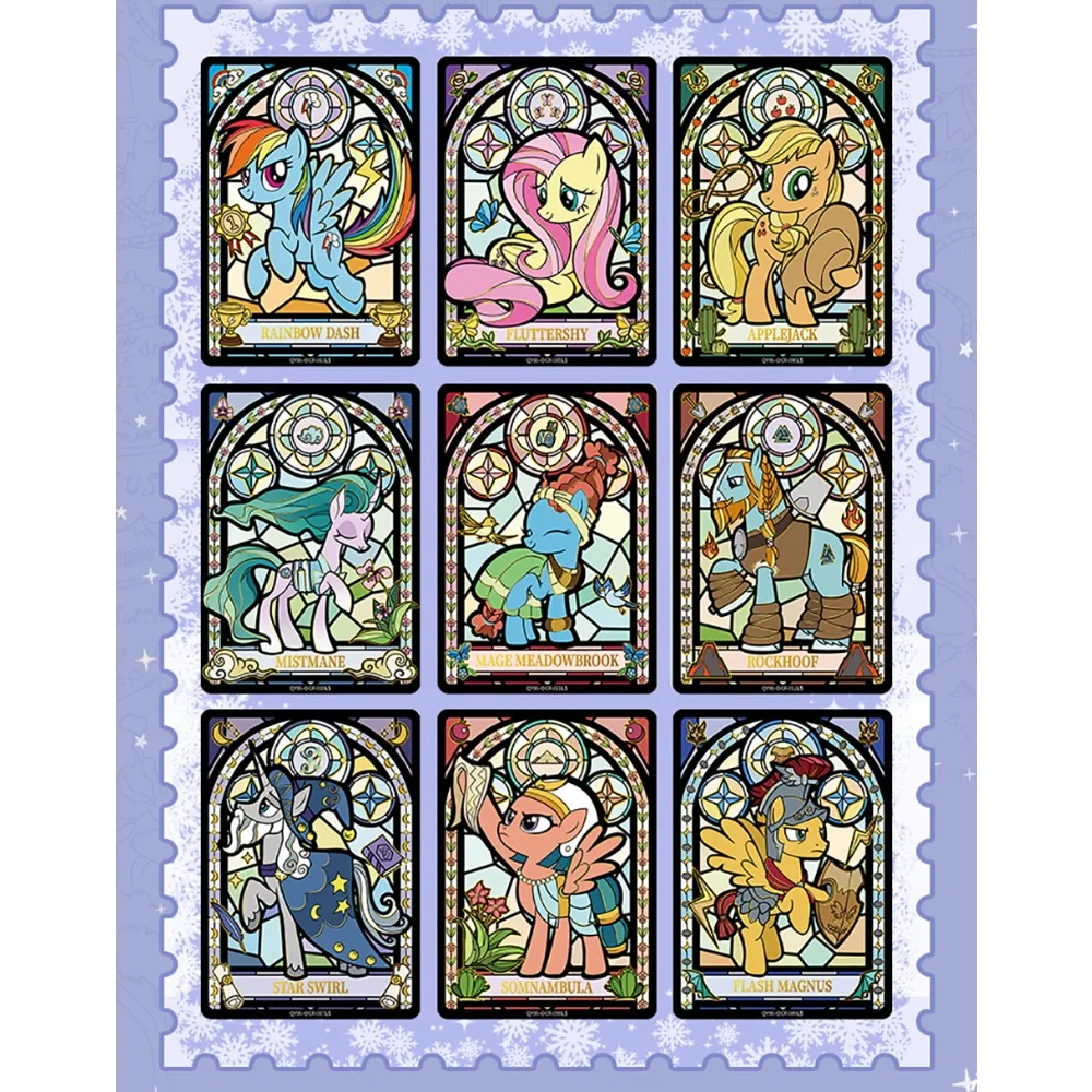 جديد Kayou حقيقية بلدي ليتل المهر جمع بطاقات الصداقة السحرية شخصيات الرسوم المتحركة SSR UR CR سلسلة موضوع بطاقات هدايا عيد الميلاد