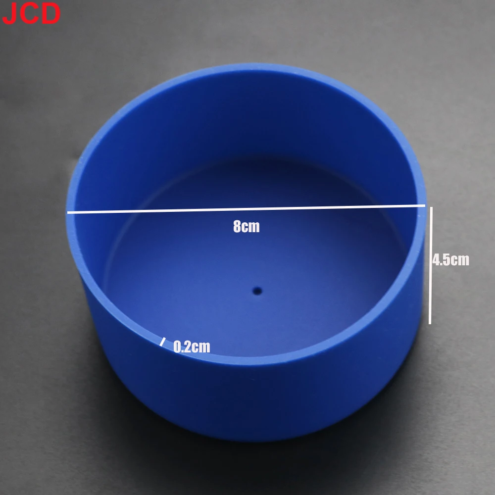 8cm Silicone Cup Bottom Sheath Protector Sleeve For Glass Water Tea Bottle Anti Slip And Anti Scalding Bottle Anti Damage Sleeve