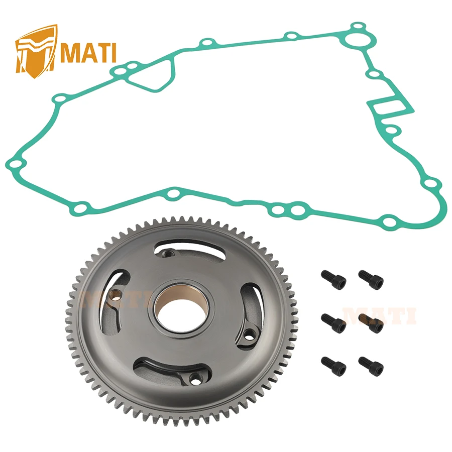 

Starter Clutch Idler Gear Gasket Bolt Kit Fit for Kawasaki Brute Force Prairie 650 700 4x4 KVF650 KSV700 KFX700 Teryx 4x4 KRF750