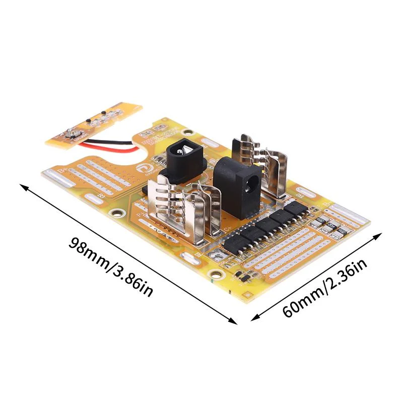 Placas de baterías de litio 21700 para herramientas eléctricas: PCB BMS no original para protección, 21 V, para Lomvum Zhipu Hongsong