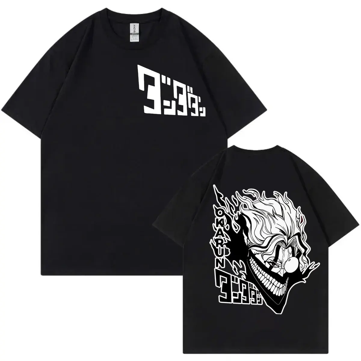 

Anime Dandadan Okarun Graphic T Shirts Men's Women Japanese Manga Style T-shirt High Street Fashion Trend Short Sleeve T-shirts